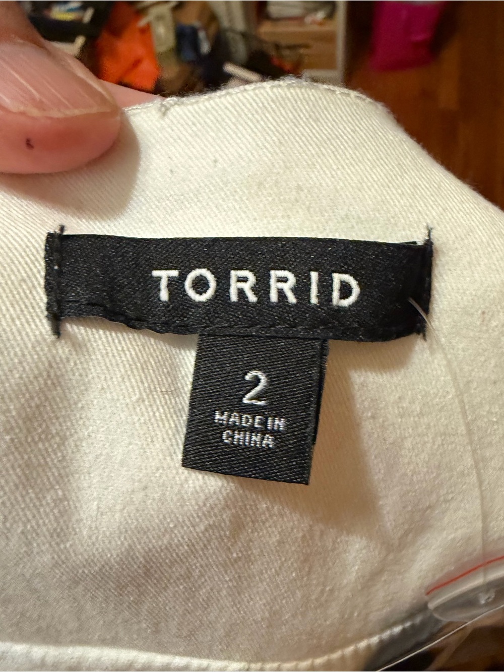 torrid Cream Layered Ruffle-Hem Button Jacket - Picture 2 of 9